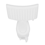 Chuveiro Elétrico Eletrônico 127V (110V) 5500w Branco Quadrado Loren Shower Lorenzetti - Imagem 2