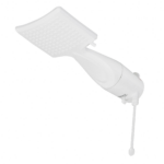 Chuveiro Elétrico Eletrônico 127V (110V) 5500w Branco Quadrado Loren Shower Lorenzetti