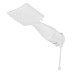 Chuveiro Elétrico Eletrônico 220V 6800w Branco Quadrado Loren Shower Lorenzetti