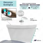 Vaso Sanitário Monobloco Completo - Caixa Acoplada Privada Nexum Vab0026 Tubrax - Imagem 4