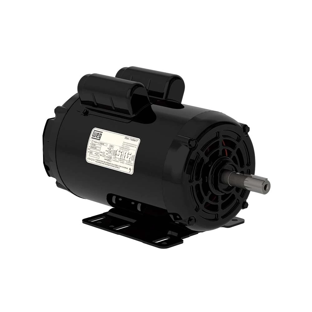9b56c2bf5f73e990fe3a07dea2b8465e-1777137653.webp Motor Elétrico Monofásico Weg 2cv Baixa Rotação Betoneira - Imagem 1
