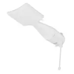 Chuveiro Elétrico Eletrônico 220V 7500w Branco Quadrado Loren Shower Lorenzetti