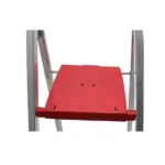Escada Doméstica Aluminio 8 Degraus Natural 120 Kg Reisam - Imagem 3