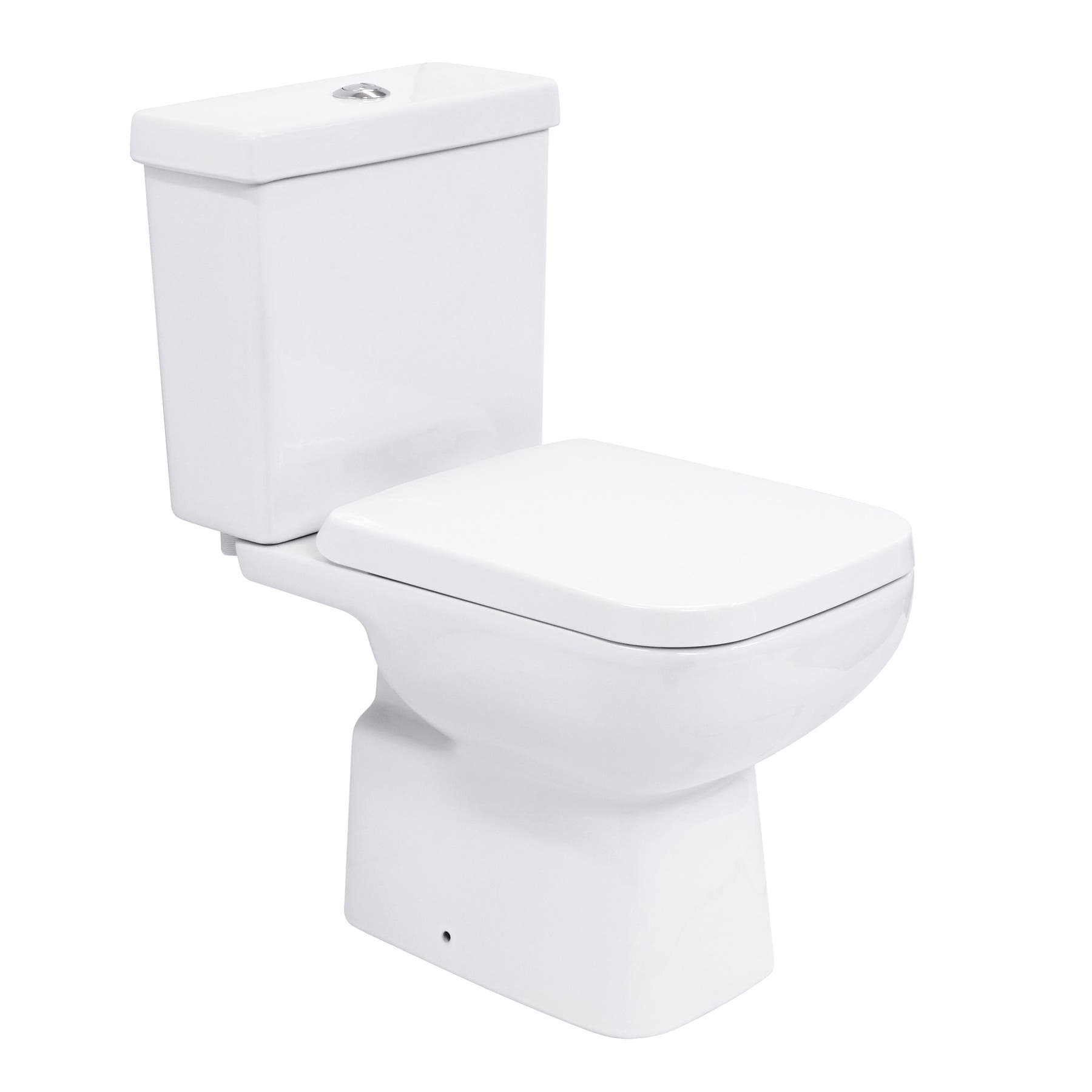 kit_vaso_sanitario_caixa_acoplad.png Kit Vaso Sanitário com Caixa Acoplada e Assento Branco Quadrado 3 e 6 litros Lyon Plus Sensea - Imagem 1