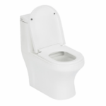 Kit Vaso Sanitário Monobloco com Assento Branco 3 e 6 litros Vittoria Luvia - Imagem 2